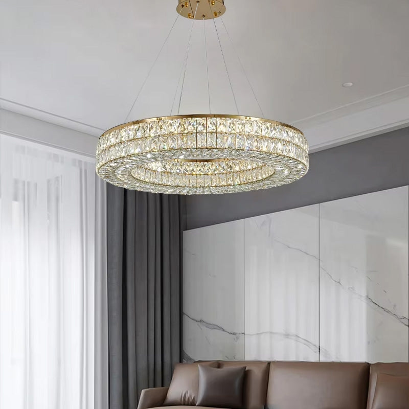 Lampa Sufitowa Wisząca Led App1568-cp Gold 60cm  9