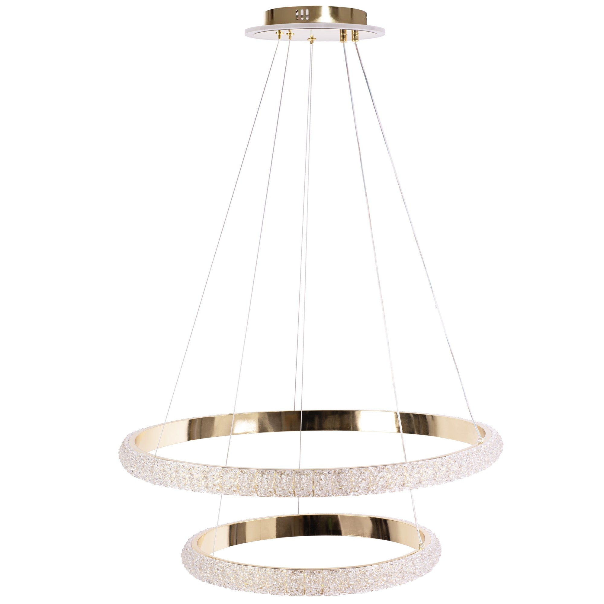 LAMPA WISZĄCA LED G045-2CP GOLD  1