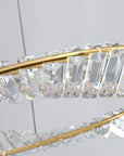 KRYSZTAŁOWA LAMPA SUFITOWA LED APP1201-CP