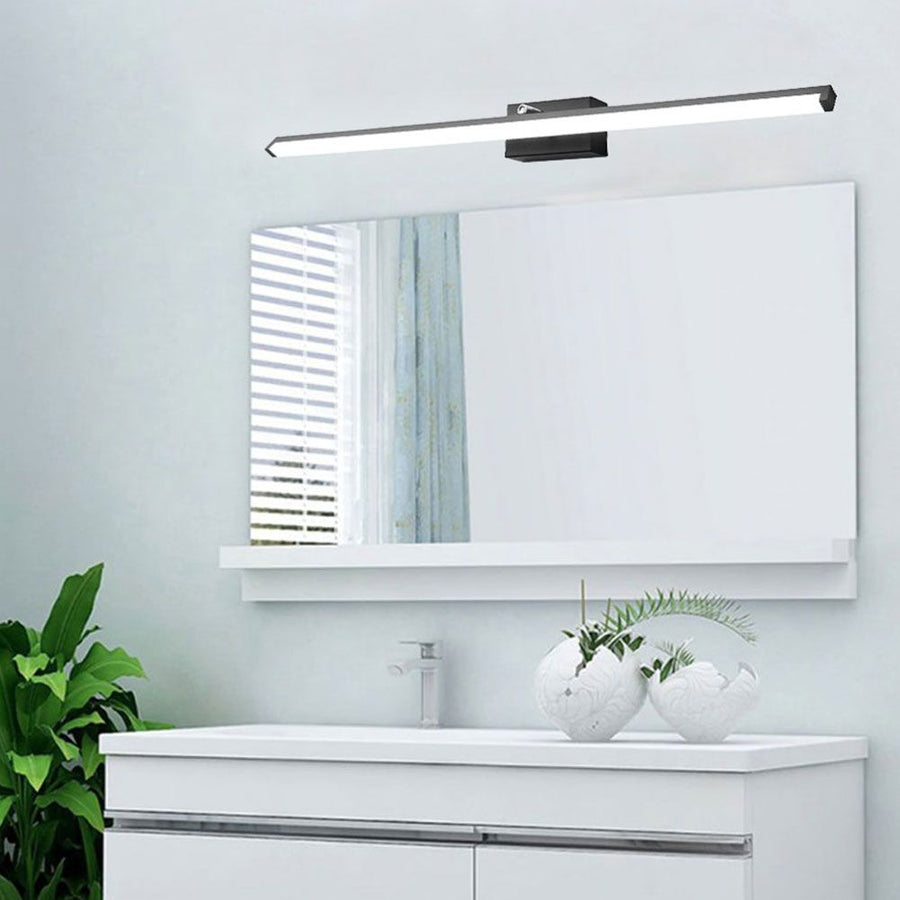 LAMPA KINKIET ŁAZIENKOWY LED NAD LUSTRO 20W 100CM APP375-1W CZARNA