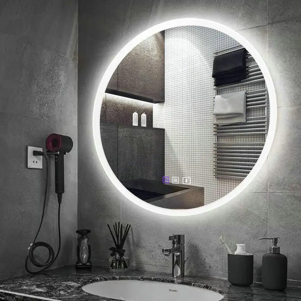 LUSTRO ŚCIENNE LED BLUETOOTH FFJ 60CM  6