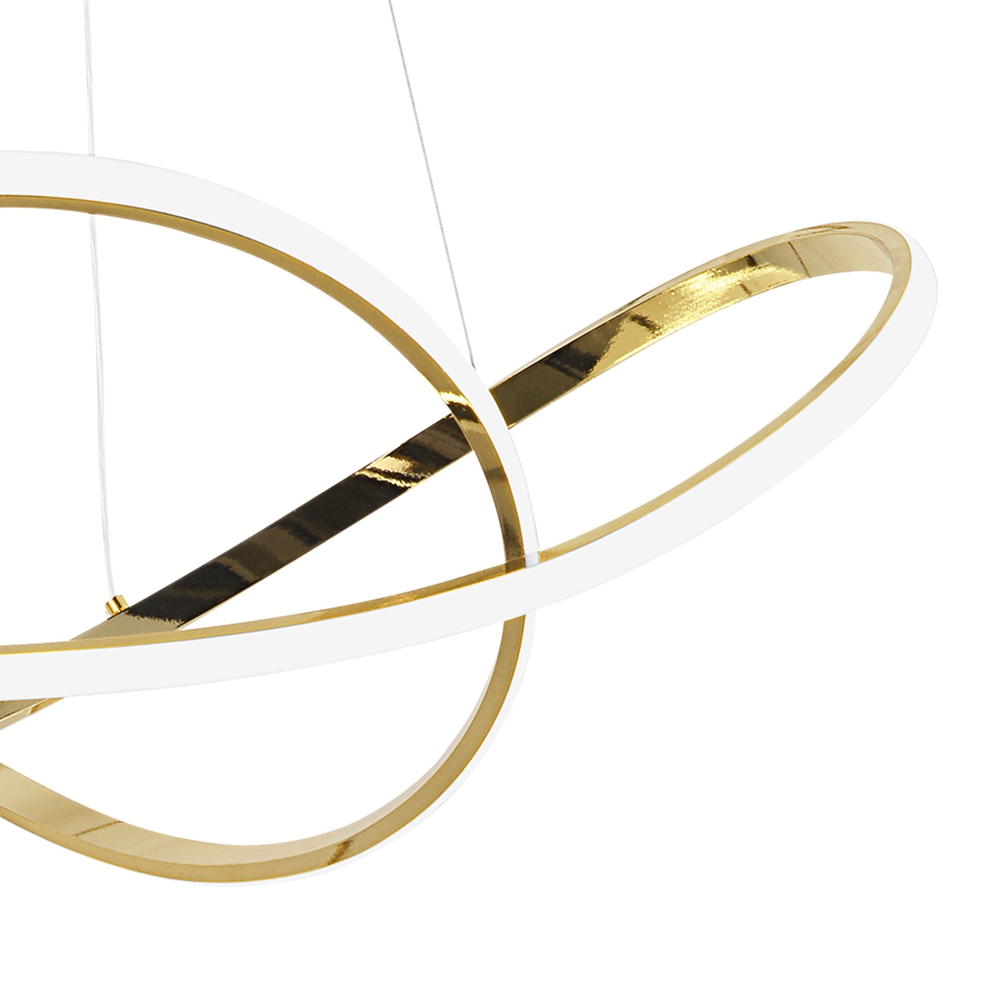 LAMPA WISZĄCA LED G078-1CP ZŁOTA  3