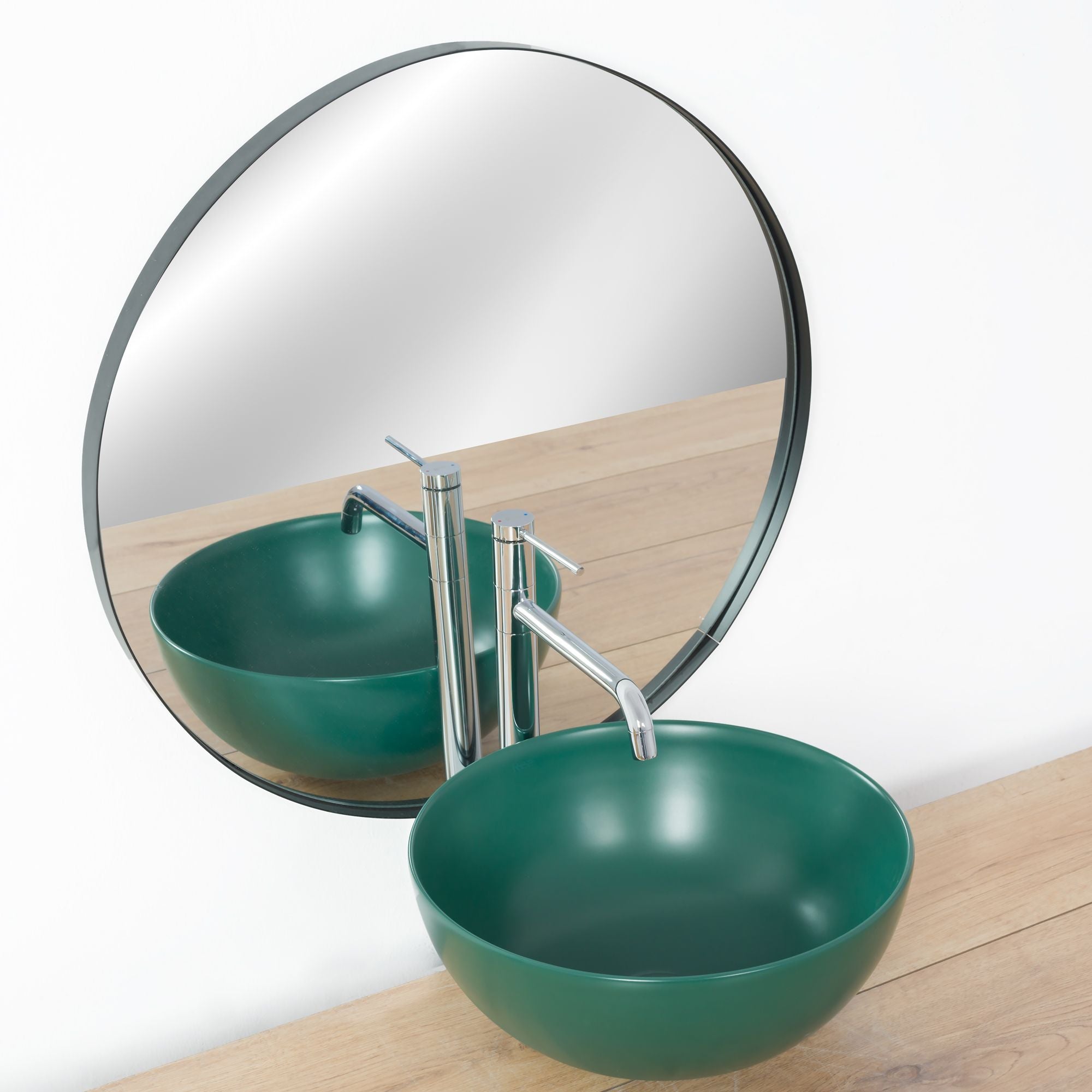 Bateria Umywalkowa REA LUGANO SLIM Chrom Wysoka