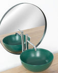 Bateria Umywalkowa REA LUGANO SLIM Chrom Wysoka