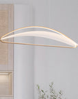 Lampa Sufitowa Wisząca Led G124-cp Złota  6