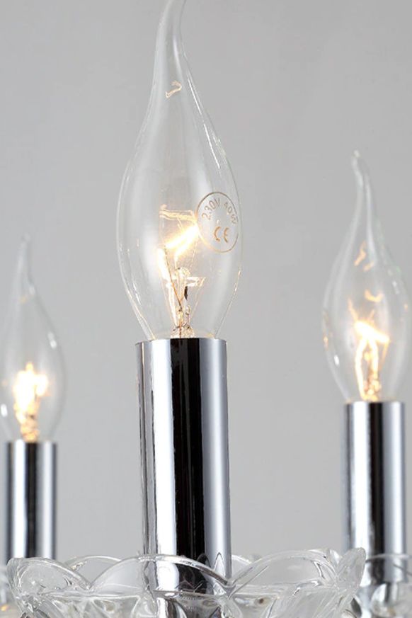 Lampa Kryształowa Żyrandol 300752