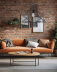 LAMPA SUFITOWA WISZĄCA APP1458-1CP  2