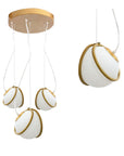 Lampa wisząca APP1090-3CP Złota  8