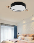 Lampa Plafon Moon APP864-C Czarna  5