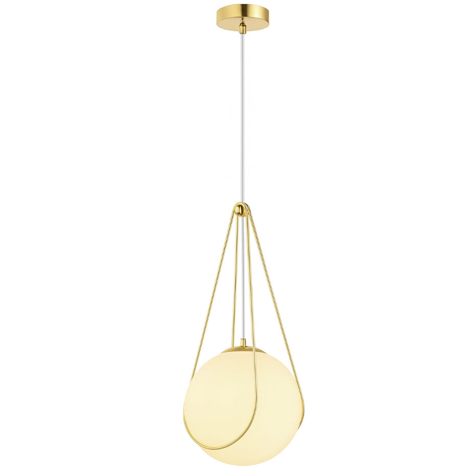 Lampa Sufitowa Wisząca APP1793-1CP 20cm Złota  6