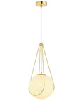 Lampa Sufitowa Wisząca APP1793-1CP 20cm Złota  6