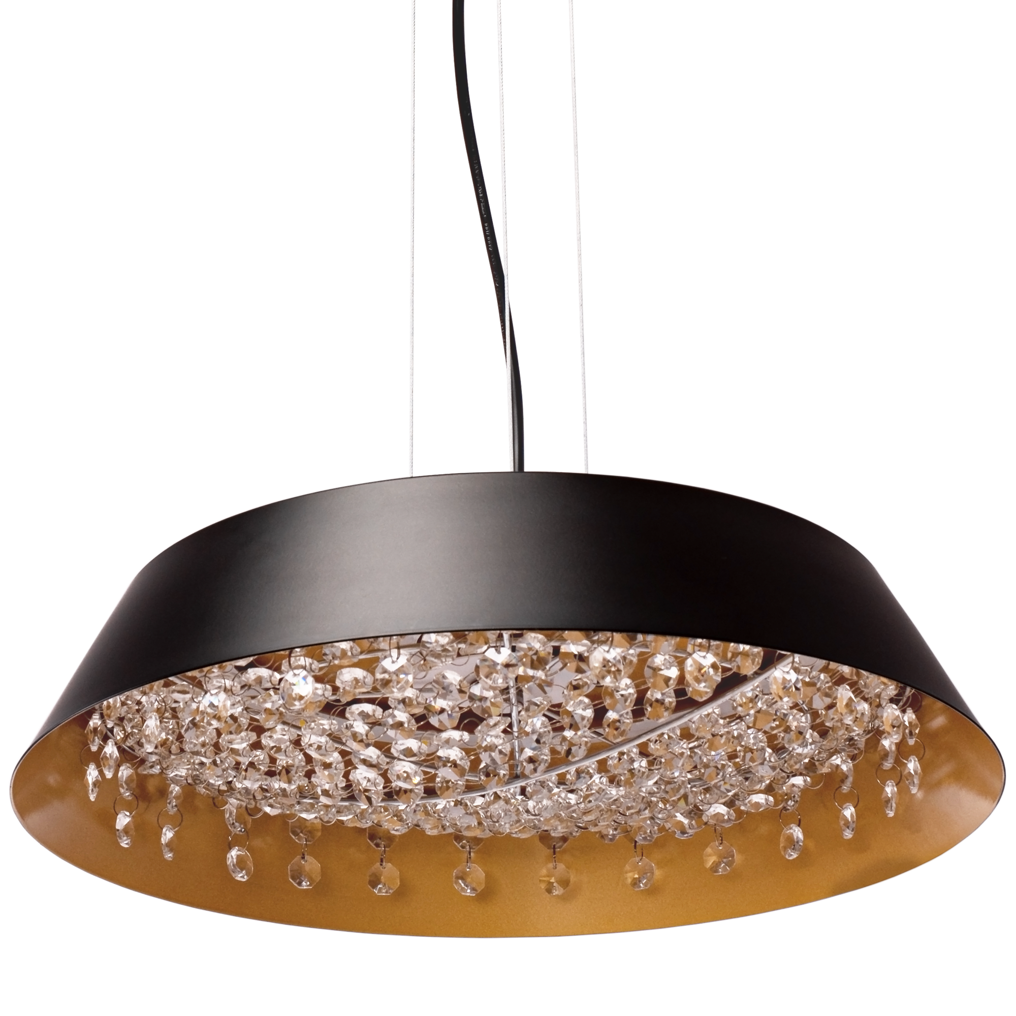 Lampa Wisząca z Kryształami APP1028-CP  2