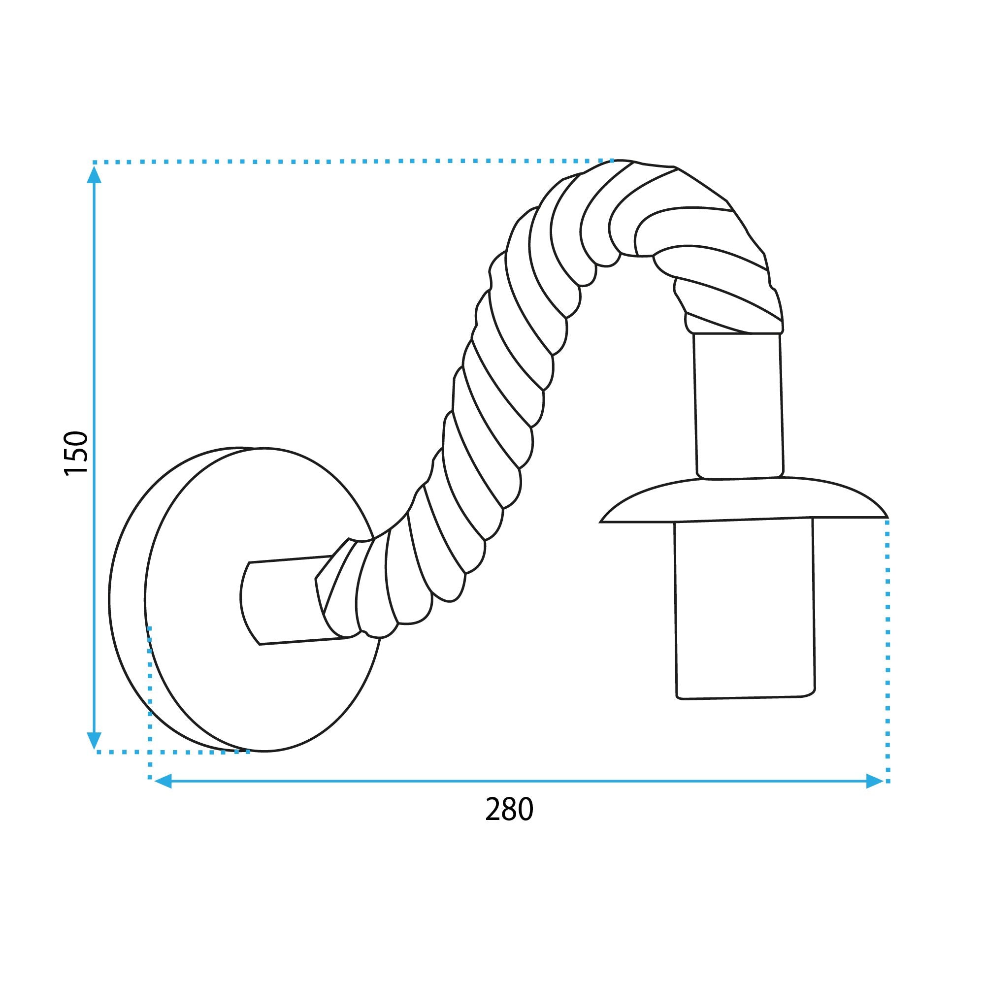 LAMPA ŚCIENNA KINKIET APP1466-1W