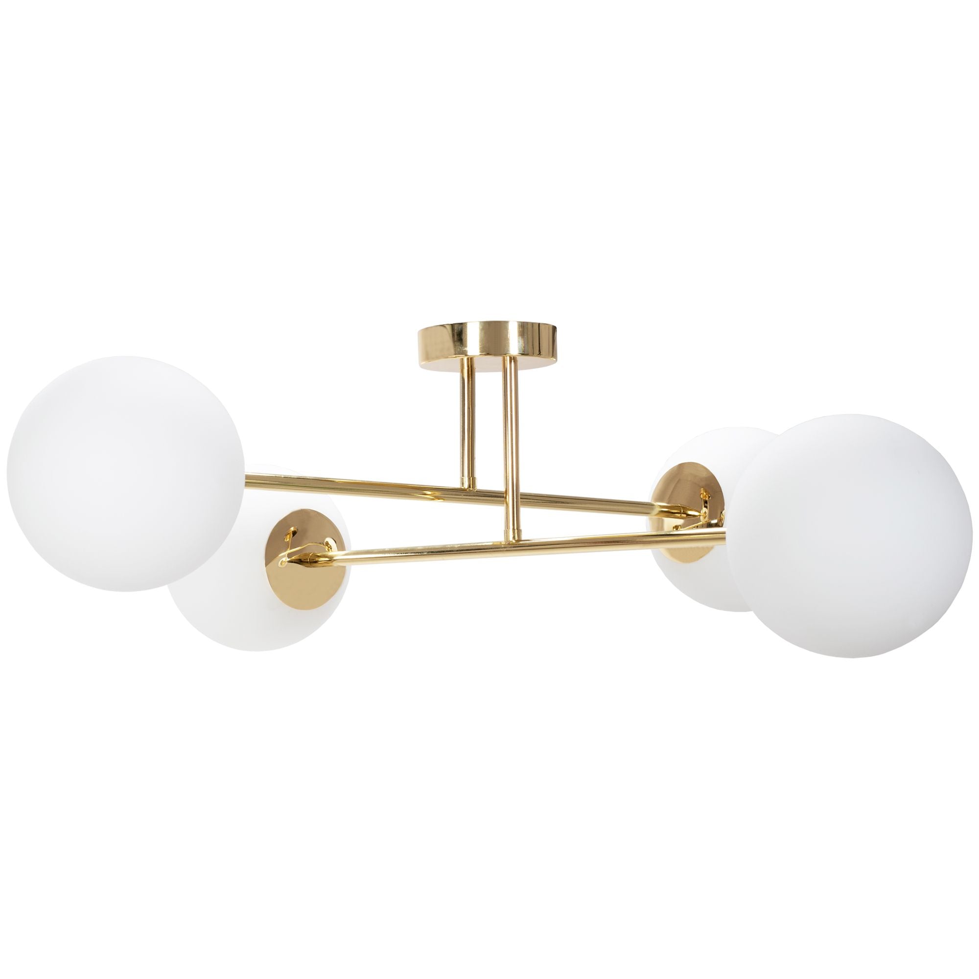Lampa Sufitowa APP1248-4CP Złota