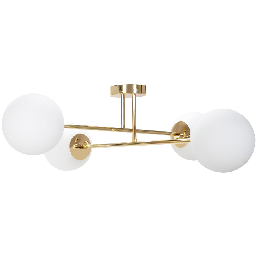 Lampa Sufitowa APP1248-4CP Złota