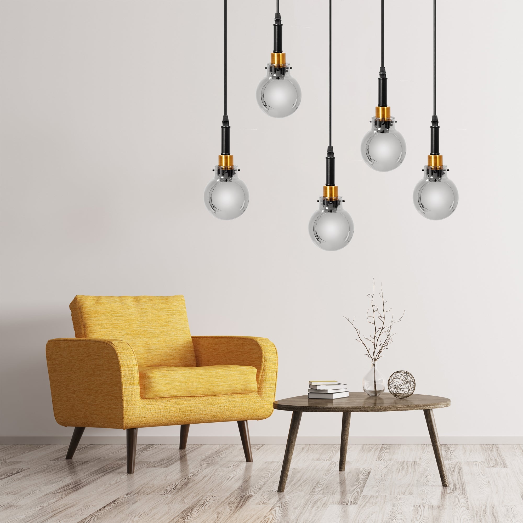 Lampa Wisząca APP1126-5CP  4