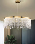 Lampa Sufitowa Wisząca Led APP1731-1CP Złota 60cm  2