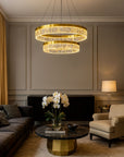 Lampa Wisząca Led Lhj049-cp2 Złota  2