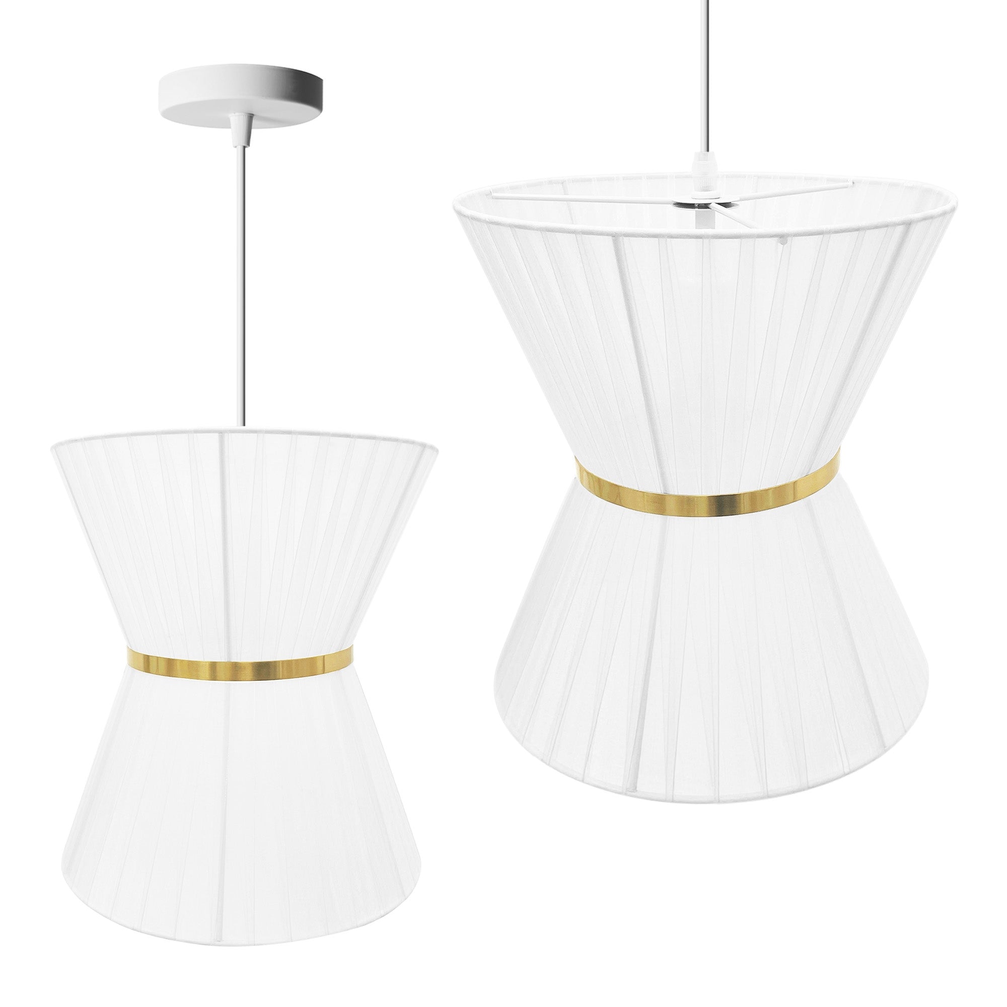 LAMPA SUFITOWA WISZĄCA APP1504-1CP WHITE  1
