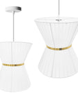 LAMPA SUFITOWA WISZĄCA APP1504-1CP WHITE  1