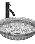 Umywalka nablatowa Rea Arte dark grey