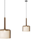 Lampa Sufitowa Wisząca Szklany Klosz APP1698-1CP Amber A  1