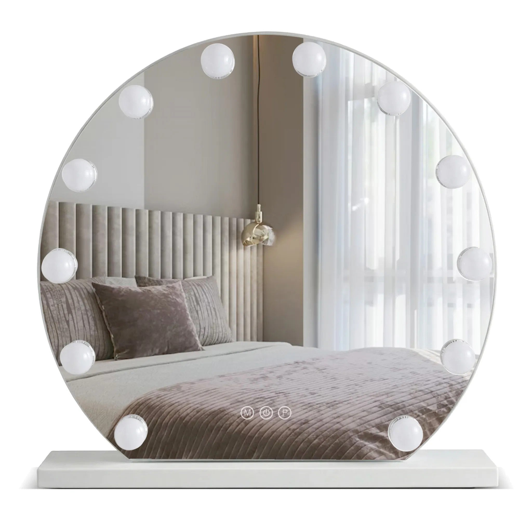 Lustro LED Hollywood Okrągłe White 50 cm  10