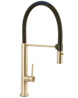 Bateria kuchenna Rea Viera Złota Szczotkowana  10