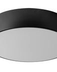 Lampa Plafon 40cm Okrągła Sufitowa app642-4c Czarna