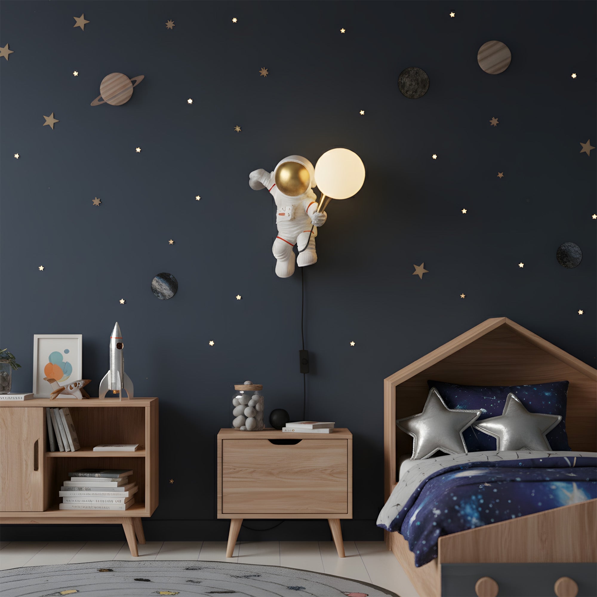 KINKIET ŚCIENNY ASTRONAUTA APP1804-1W COSMO  3