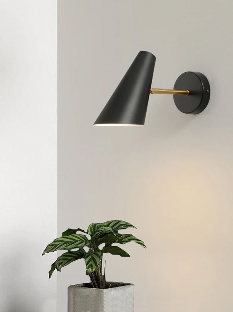 LAMPA ŚCIENNA KINKIET APP1141-1W  Czarny