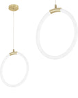 Lampa Wisząca Led G020-cp Złota  1