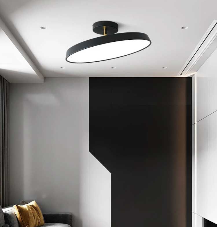 Lampa Wisząca Regulowana APP860-C 50 cm Czarna