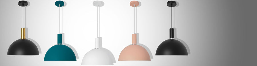 Lampa wisząca OSTI C  APP126-1CP Niebieska