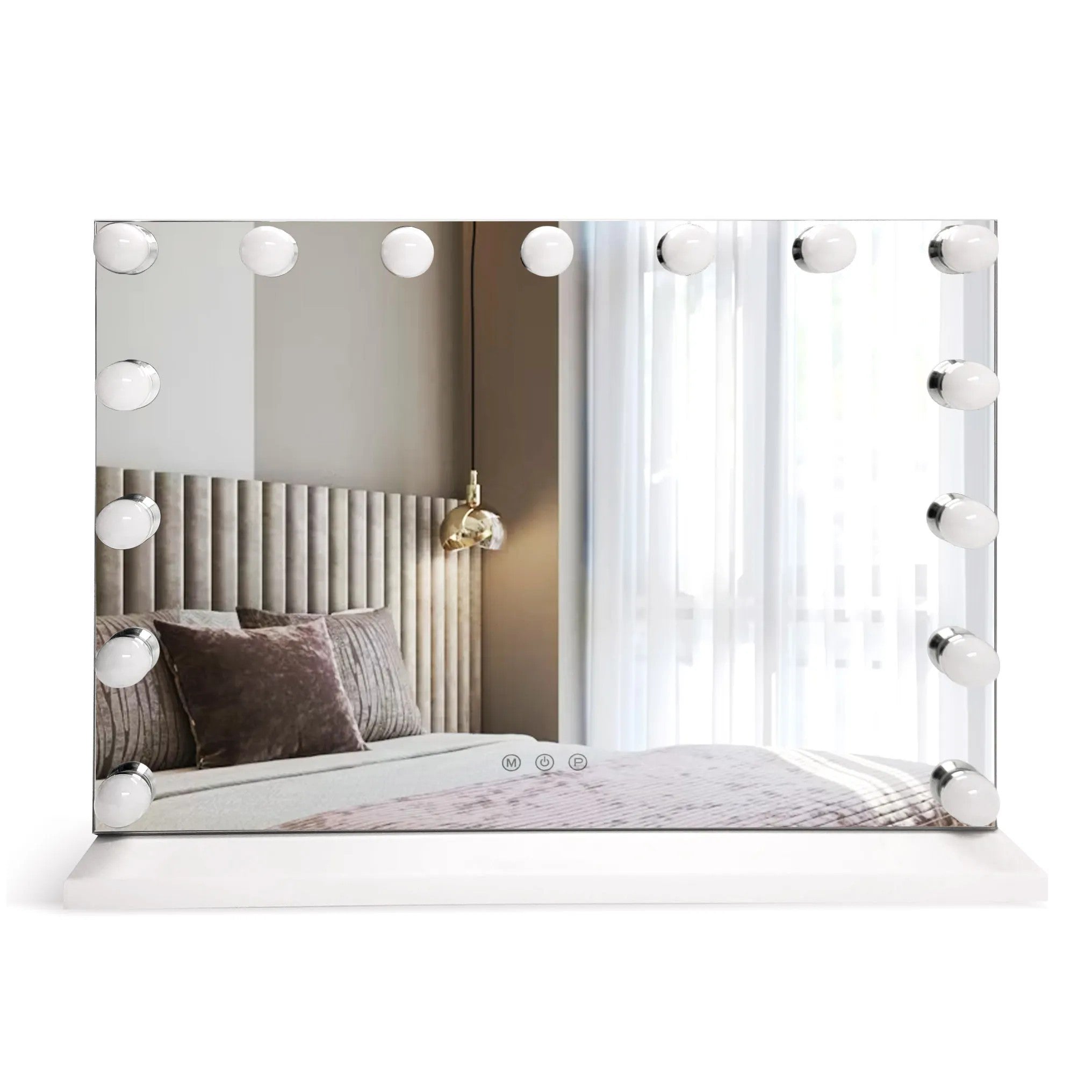 Lustro LED Hollywood Białe  11