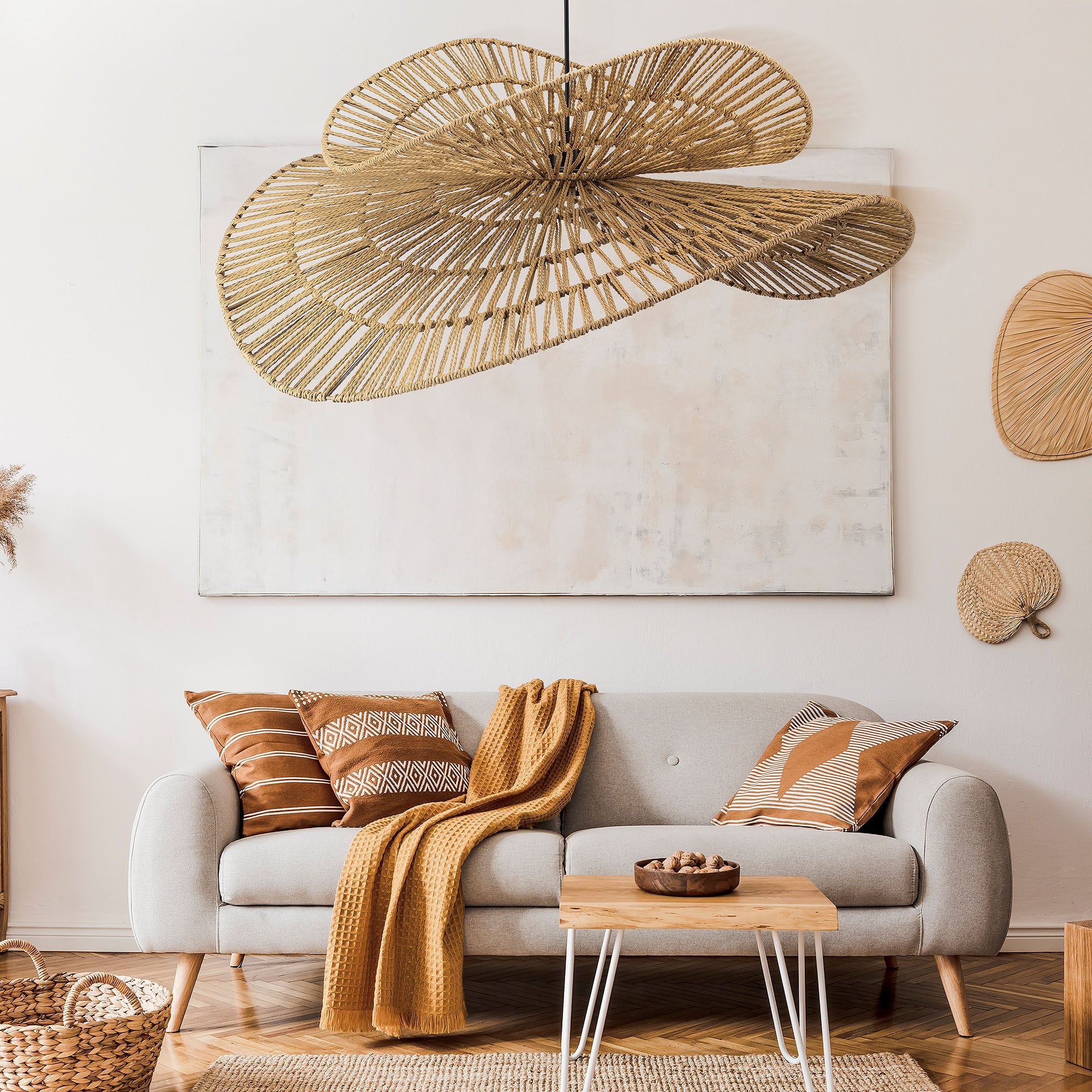 Lampa sufitowa wisząca boho APP1738-1CP 80CM  2