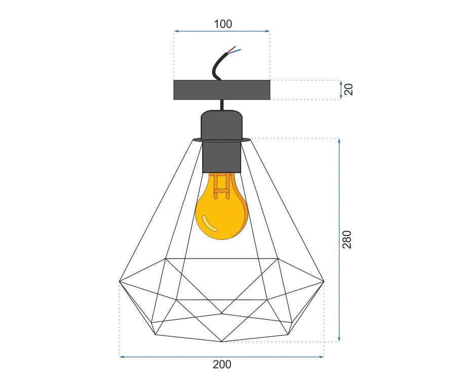 Lampa Reno 180986D