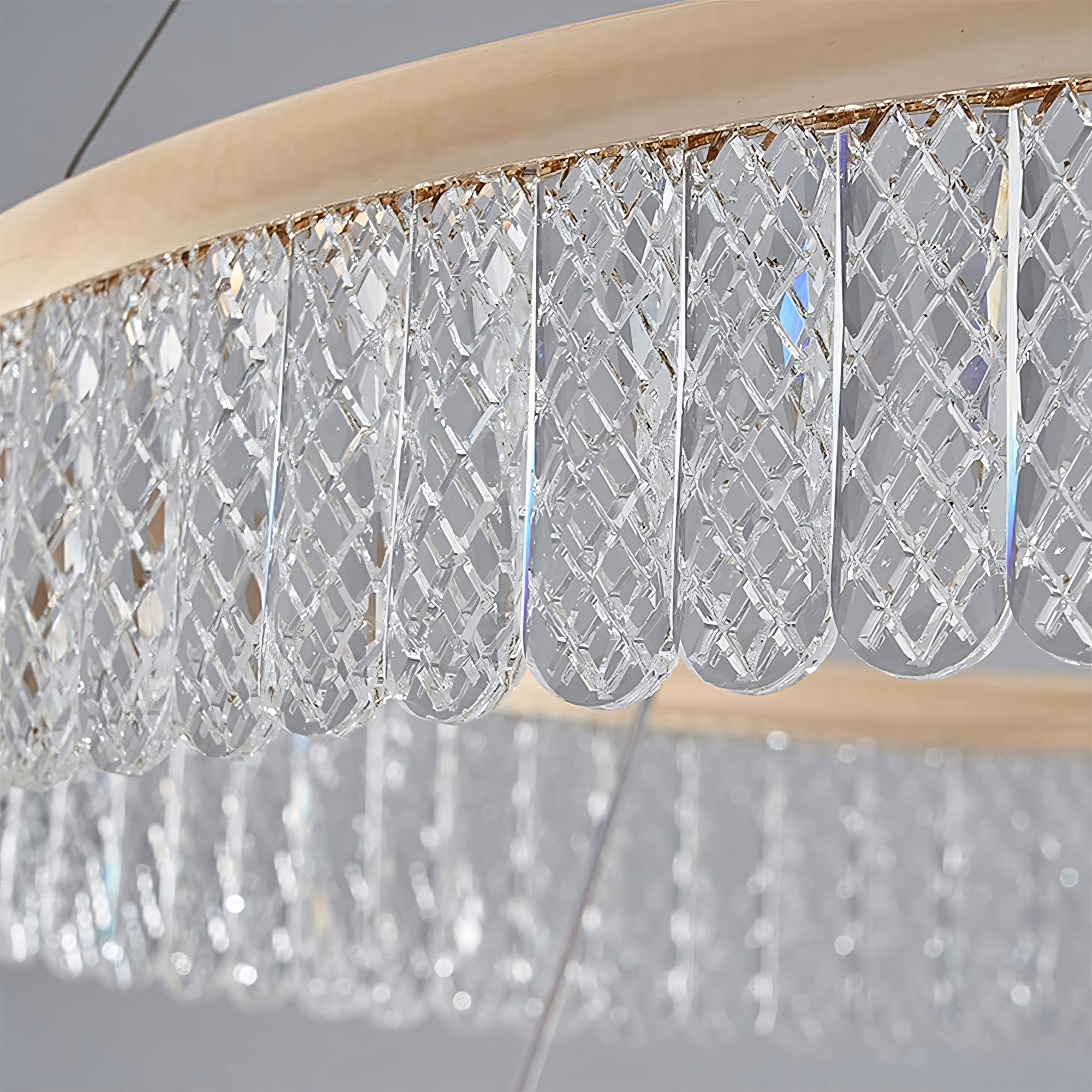 Lampa wisząca LED APP1750-CP Złota + Pilot  5