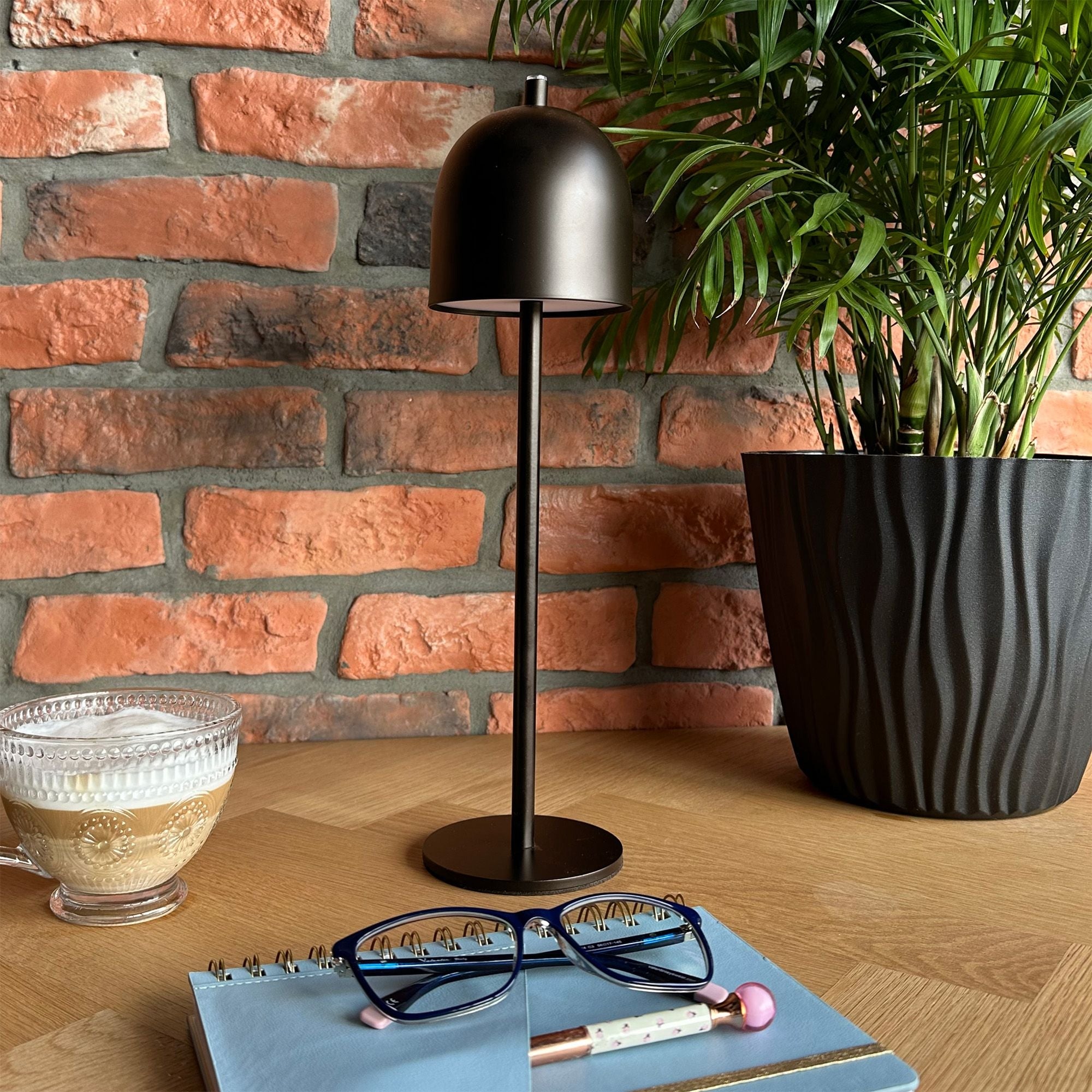 Lampka Nocna App1359-t Brązowa  10