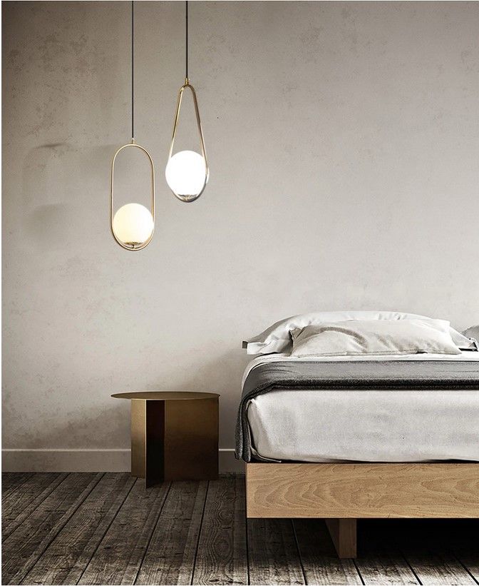 Lampa Sufitowa Wisząca Szklana Kula APP472-1CP Biała