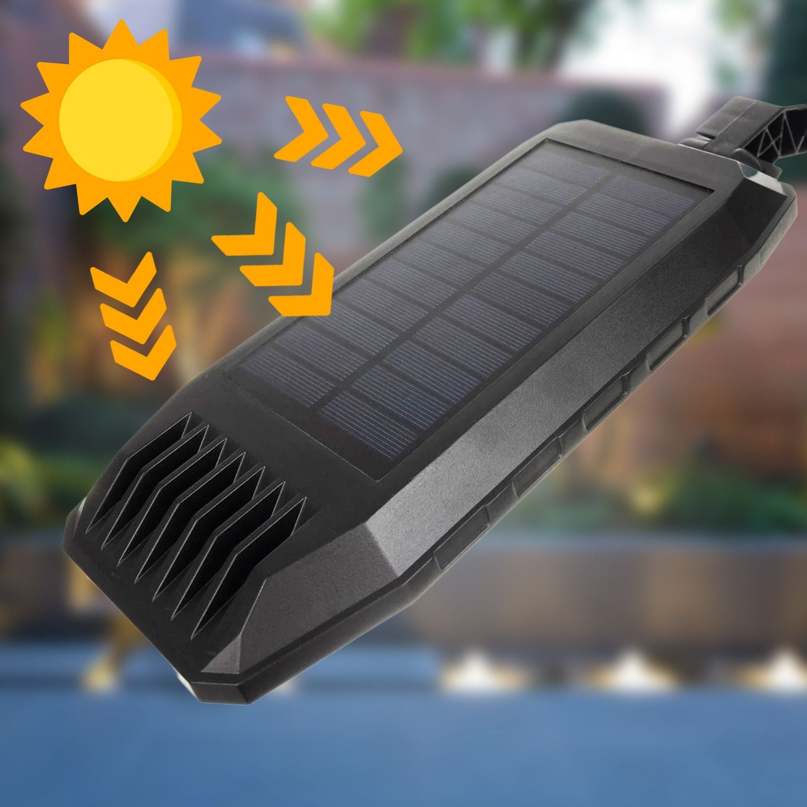 Lampa solarna LED z czujnikiem ruchu RSL018  8