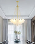 Lampa Sufitowa Wisząca APP1688-12CP Złota  10