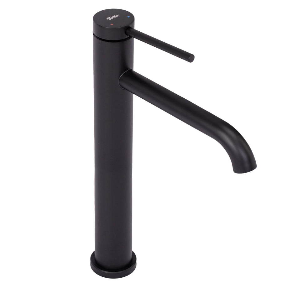 Bateria Umywalkowa REA CLIF CZARNY MAT WYSOKA BLACK MAT