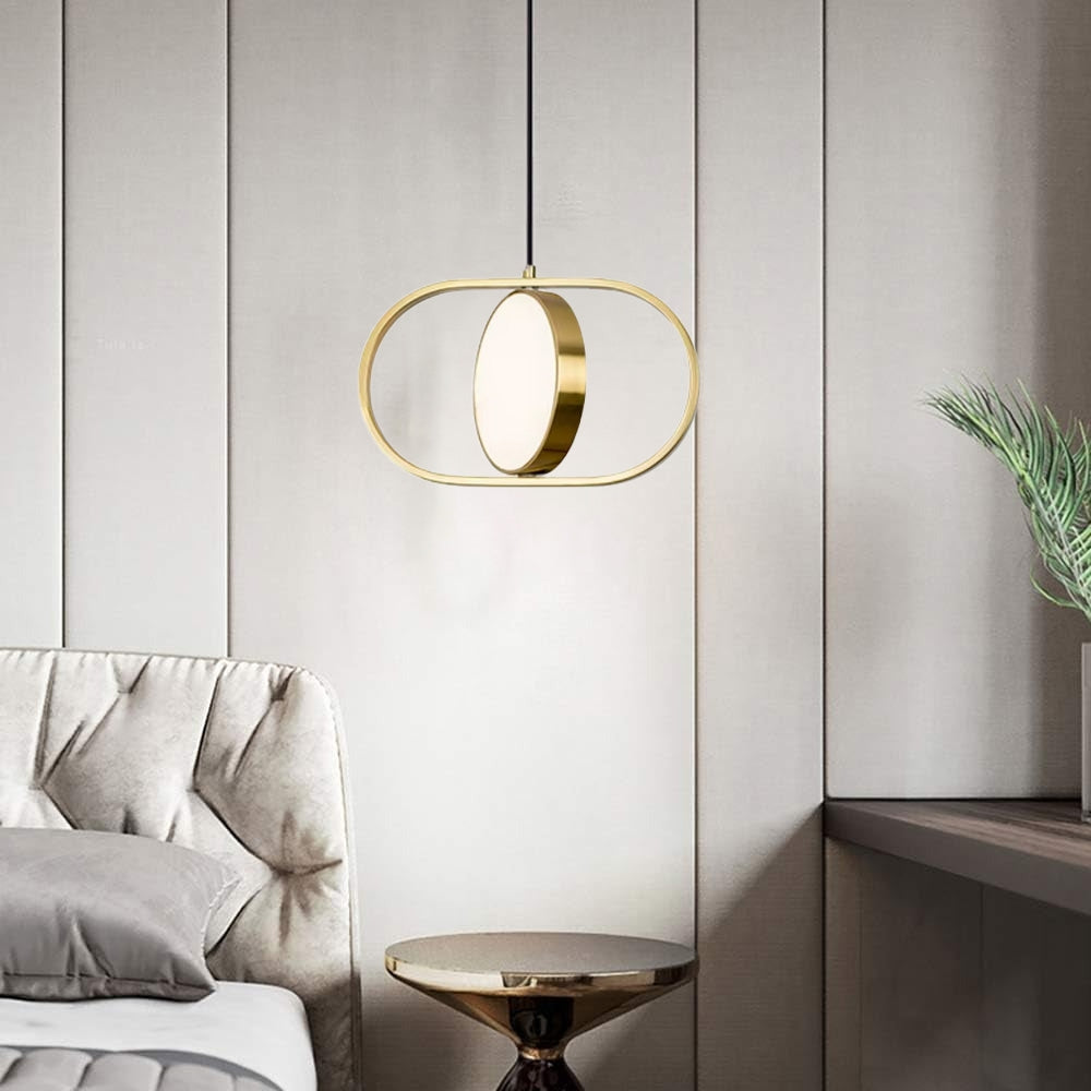 Lampa Wisząca Led App1555-cp Gold  4