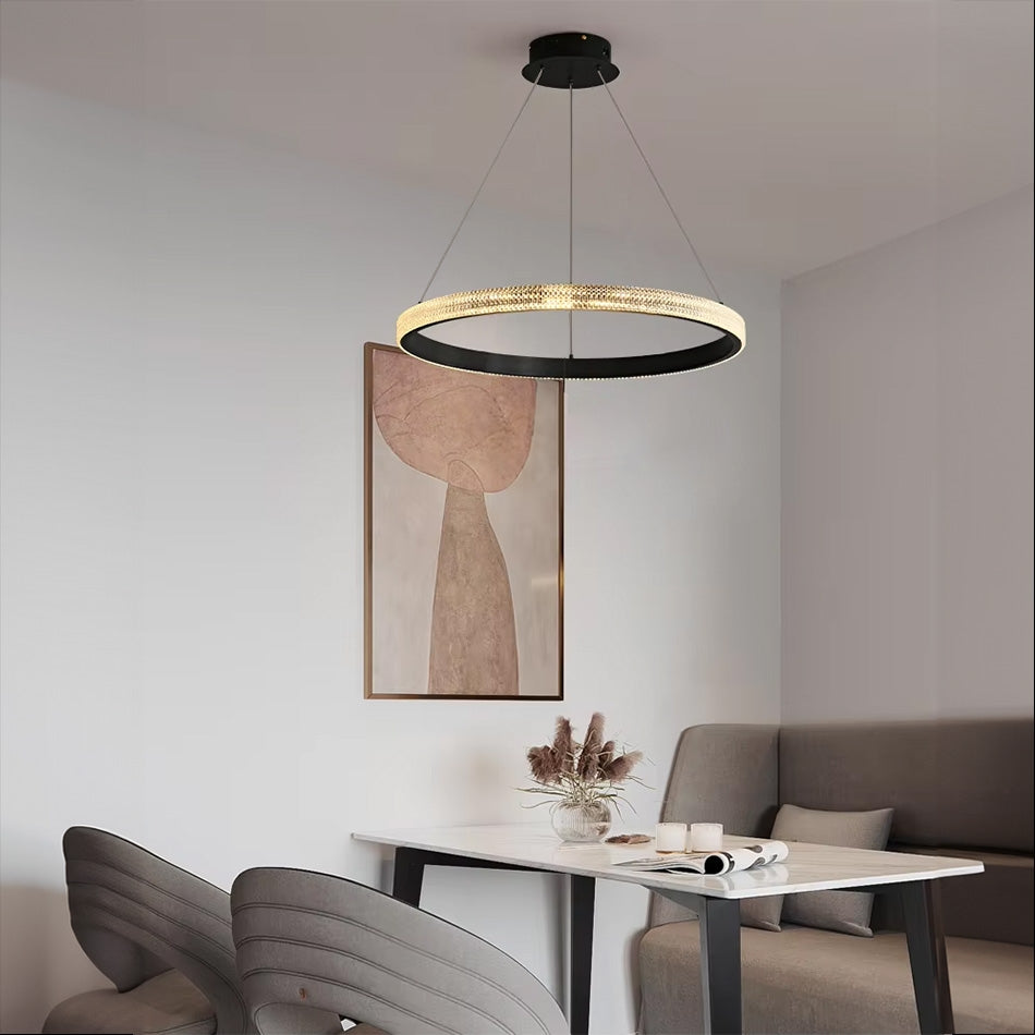 Lampa Sufitowa Wisząca Led App1512-cp Black  5