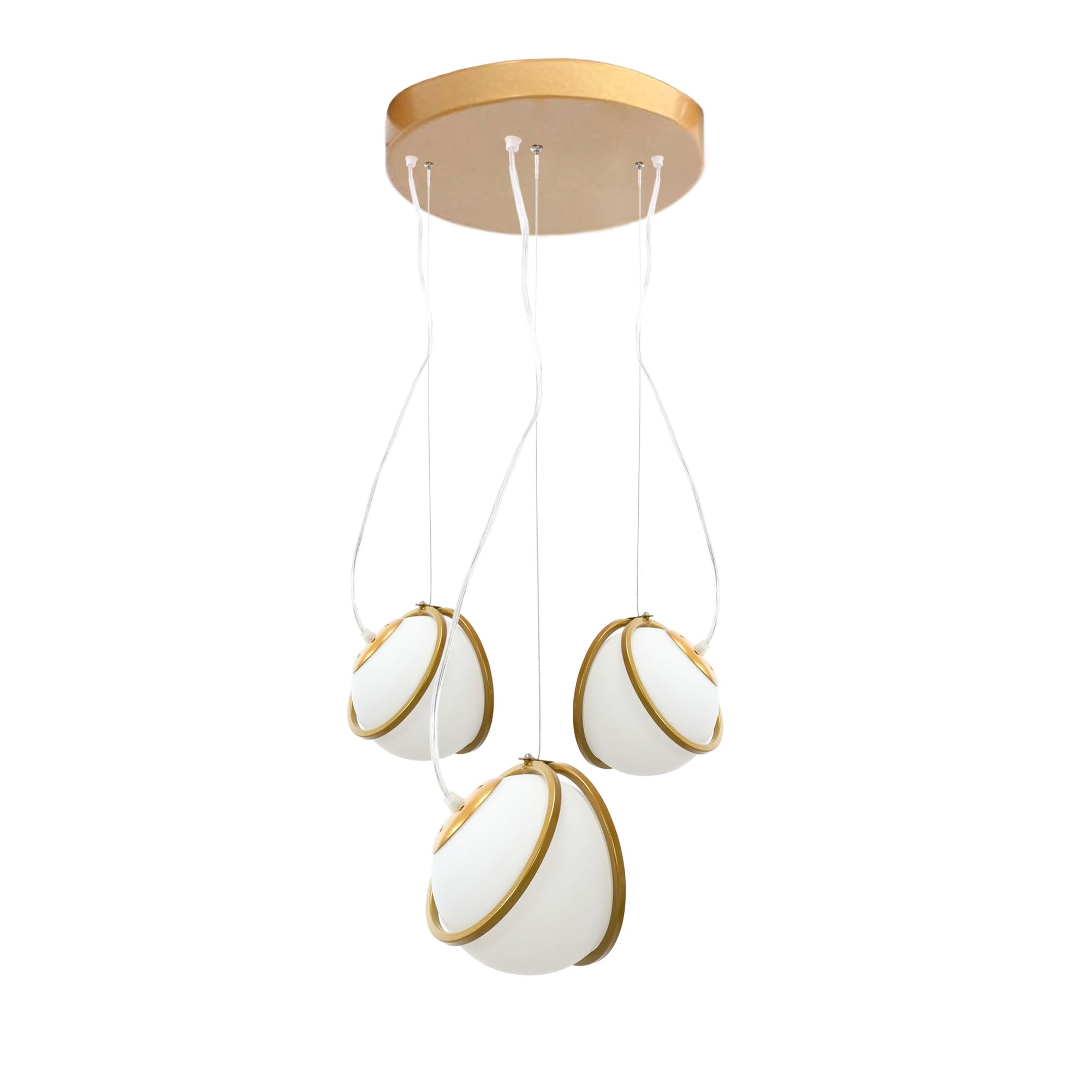 Lampa wisząca APP1090-3CP Złota  1