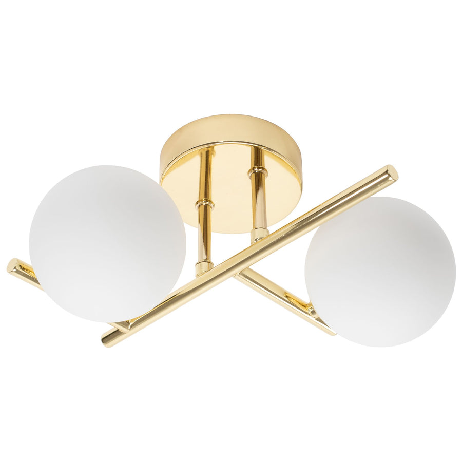 LAMPA ŚCIENNA KINKIET APP1171-2W  Złoty