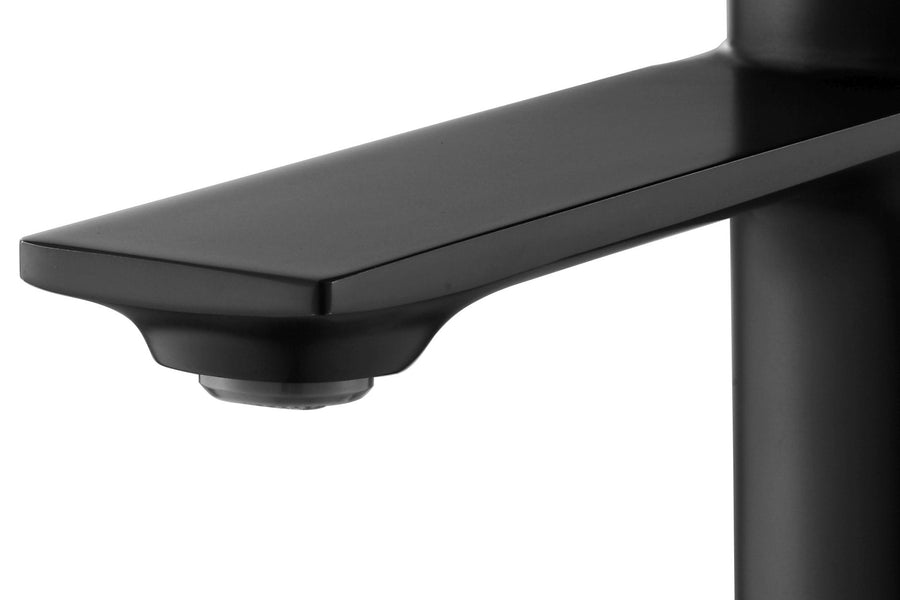 Bateria Umywalkowa REA STORM Czarna Black Niska