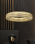 Lampa Sufitowa Wisząca Led App1569-cp Gold 80cm  9