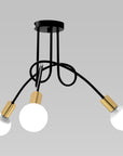Lampa Paradise 3  APP517-3C Czarna
